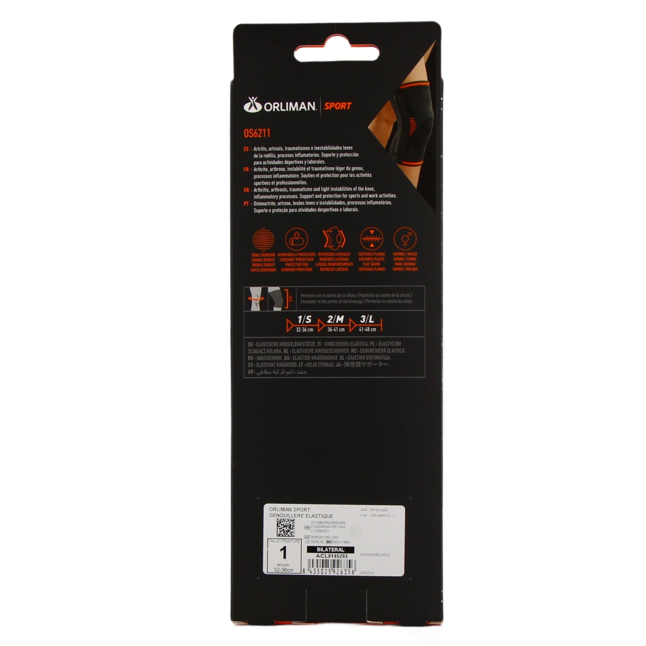 Orliman Sport Genouillère Élastique - Vue 6