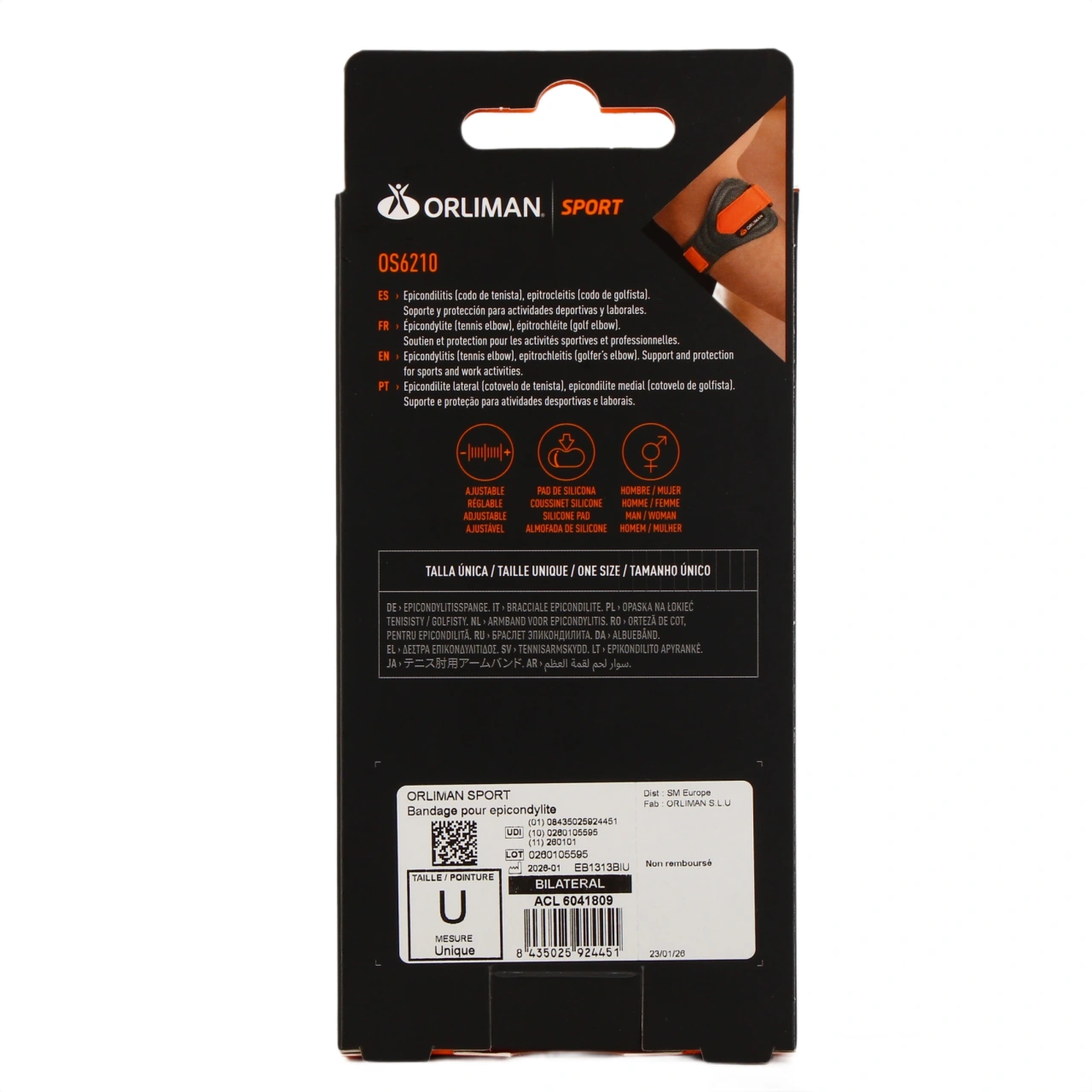 Orliman Sport Sangle Anti-épicondylite - Vue 3