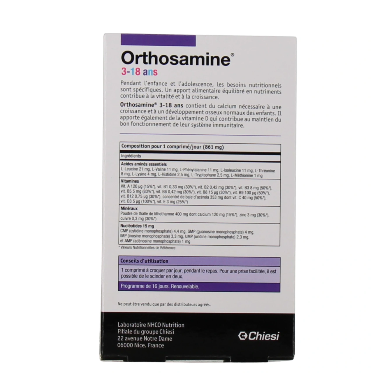 Orthosamine - Vue 3