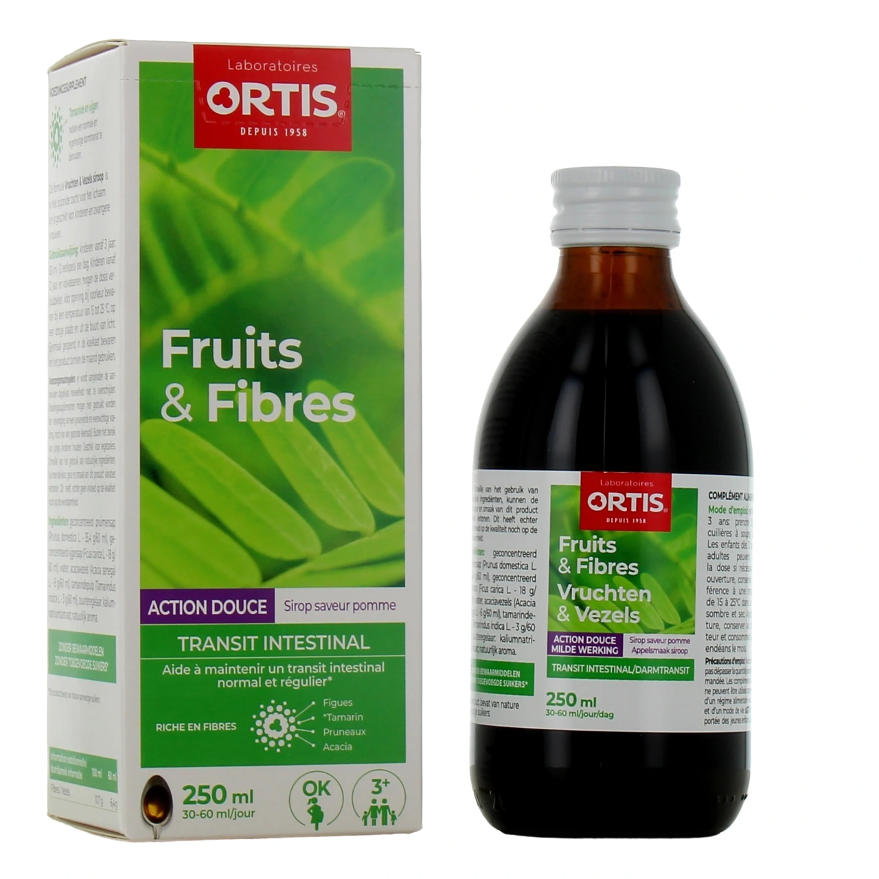 Ortis Fruits & Fibres Action Douce - Ortis