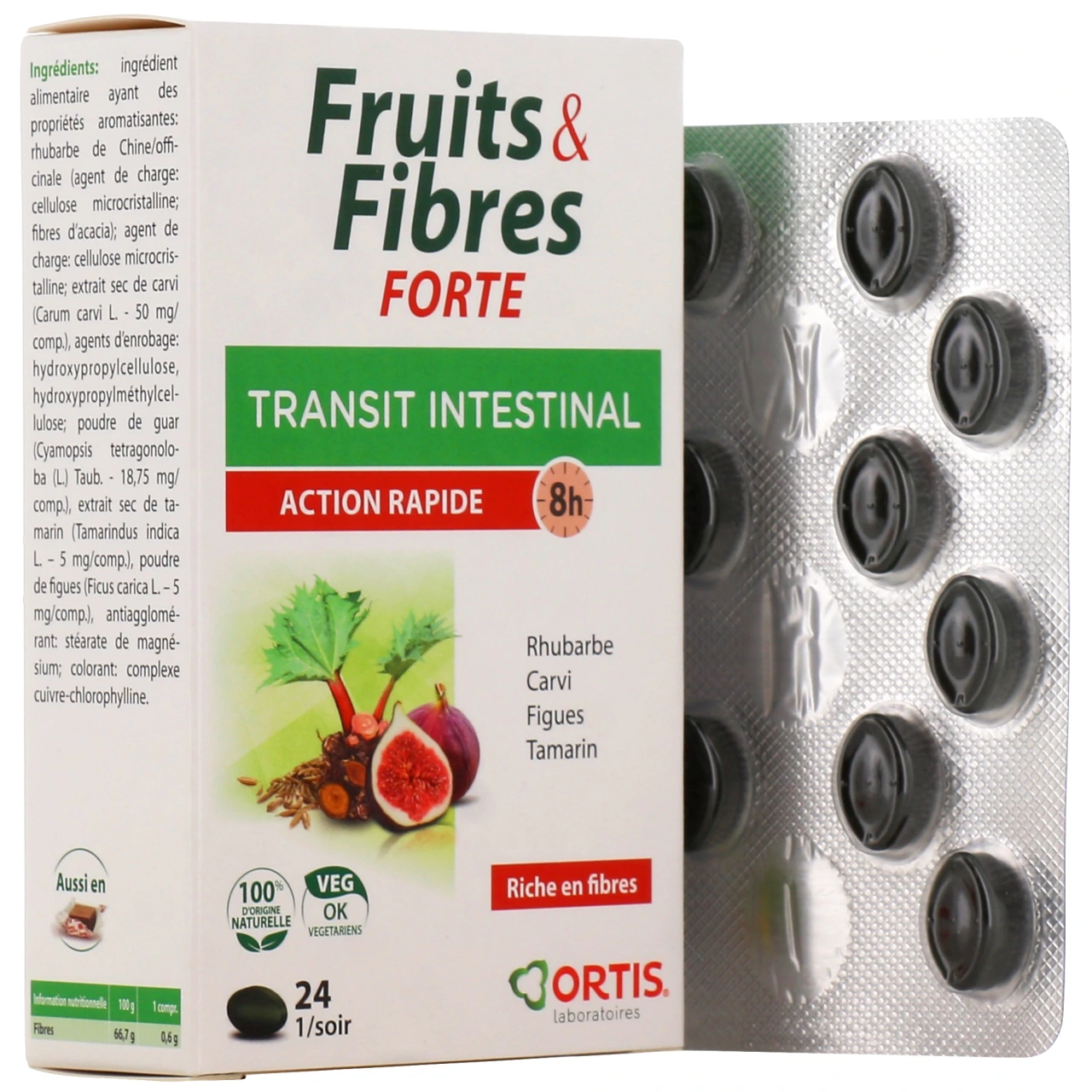 Ortis Fruits & Fibres Forte Transit Intestinal - Vue 11