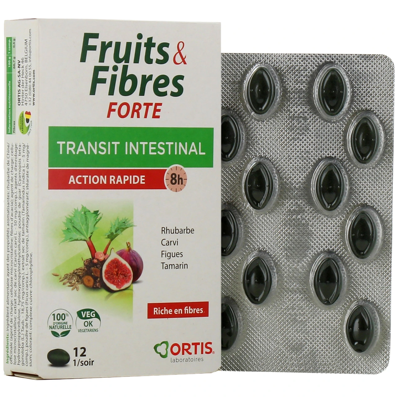 Ortis Fruits & Fibres Forte Transit Intestinal - Vue 4