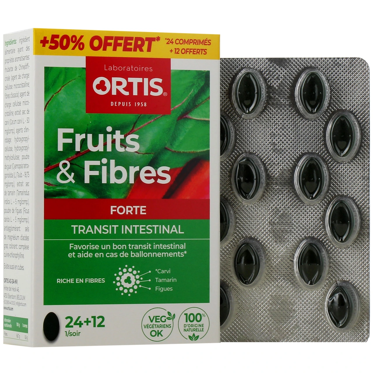 Ortis Fruits & Fibres Forte Transit Intestinal - Vue 14