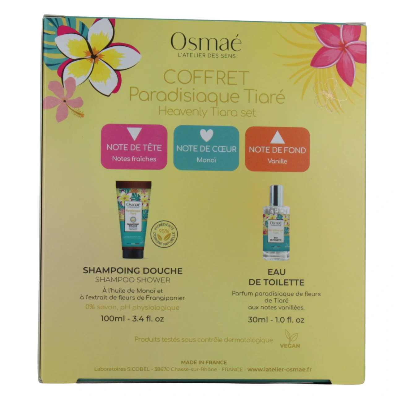 Osmaé Coffret Paradisiaque Tiaré - Vue 2