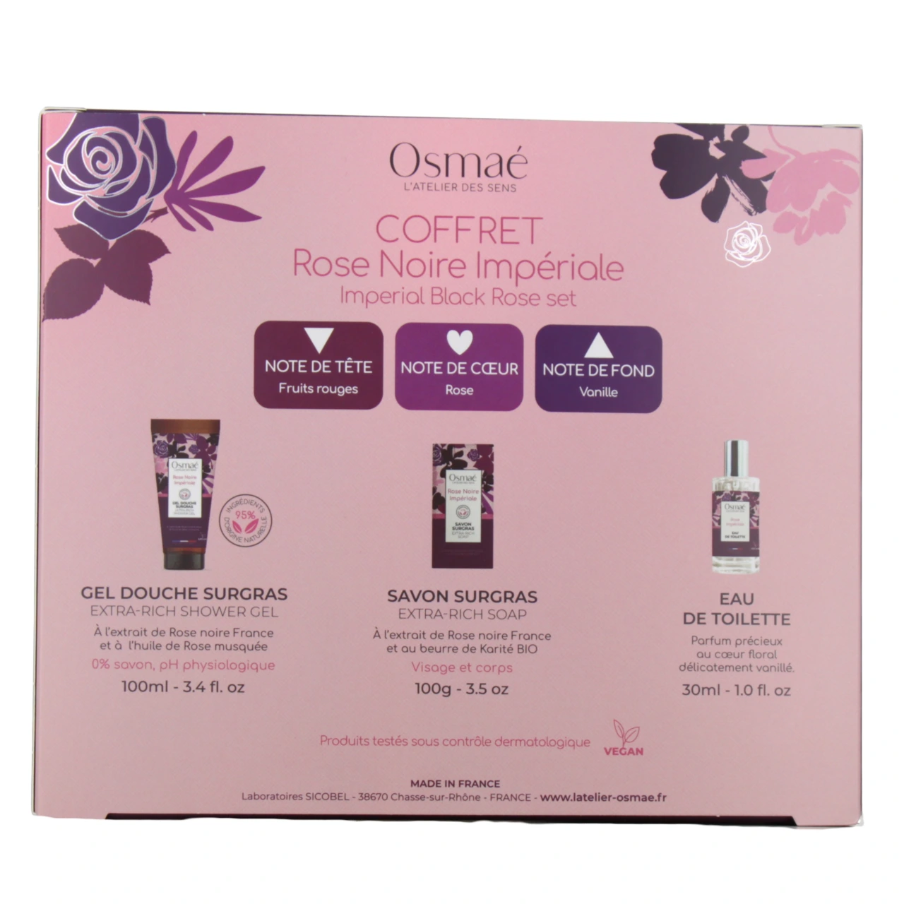 Osmaé Coffret Rose Noire Impériale - Vue 2