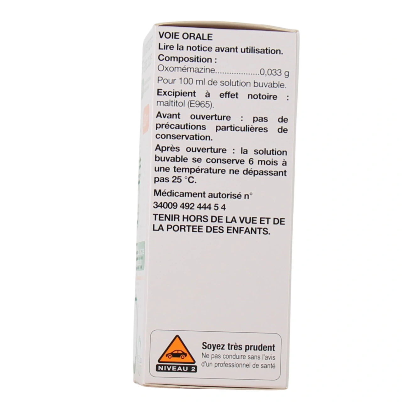 Oxomemazine - Vue 20