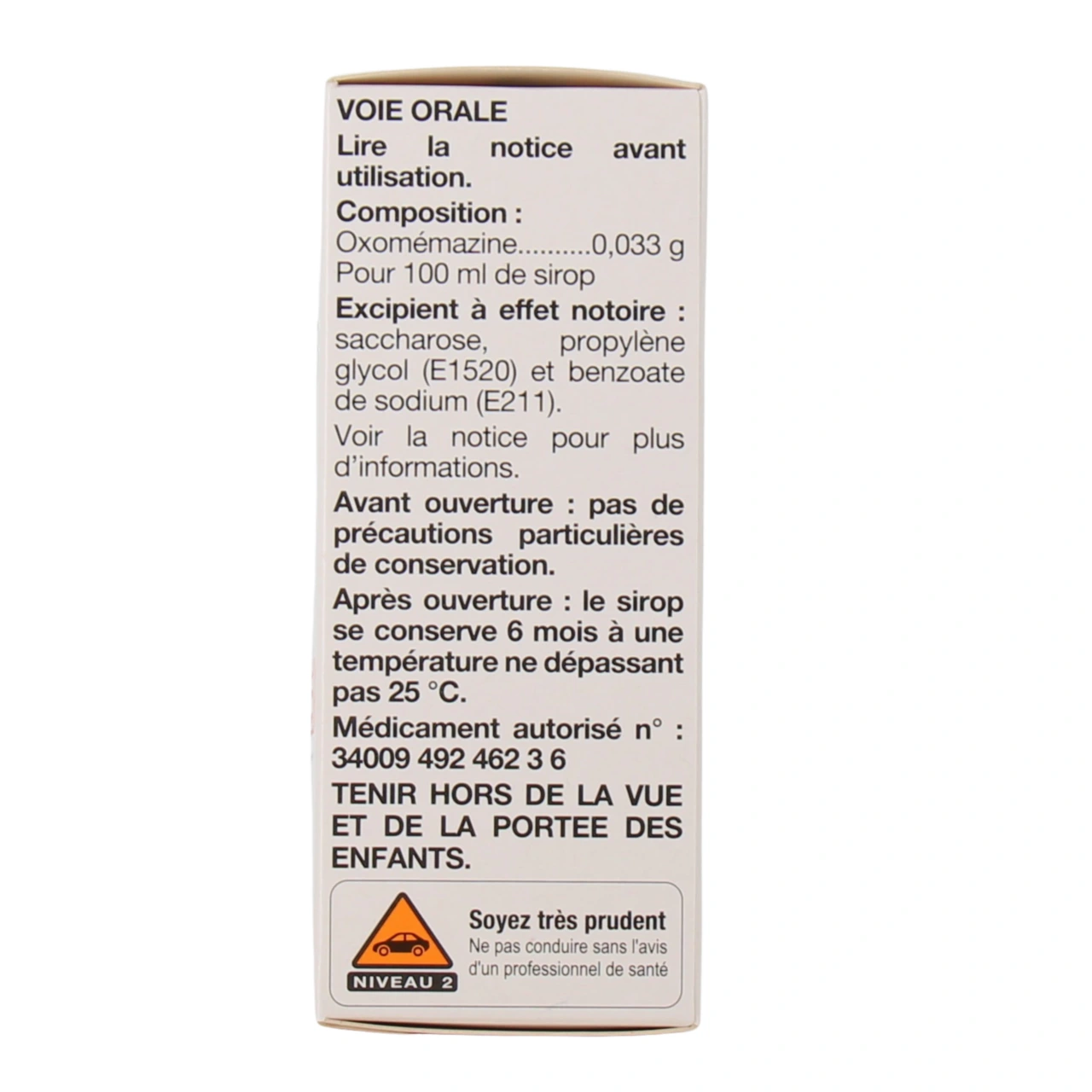 Oxomemazine - Vue 13