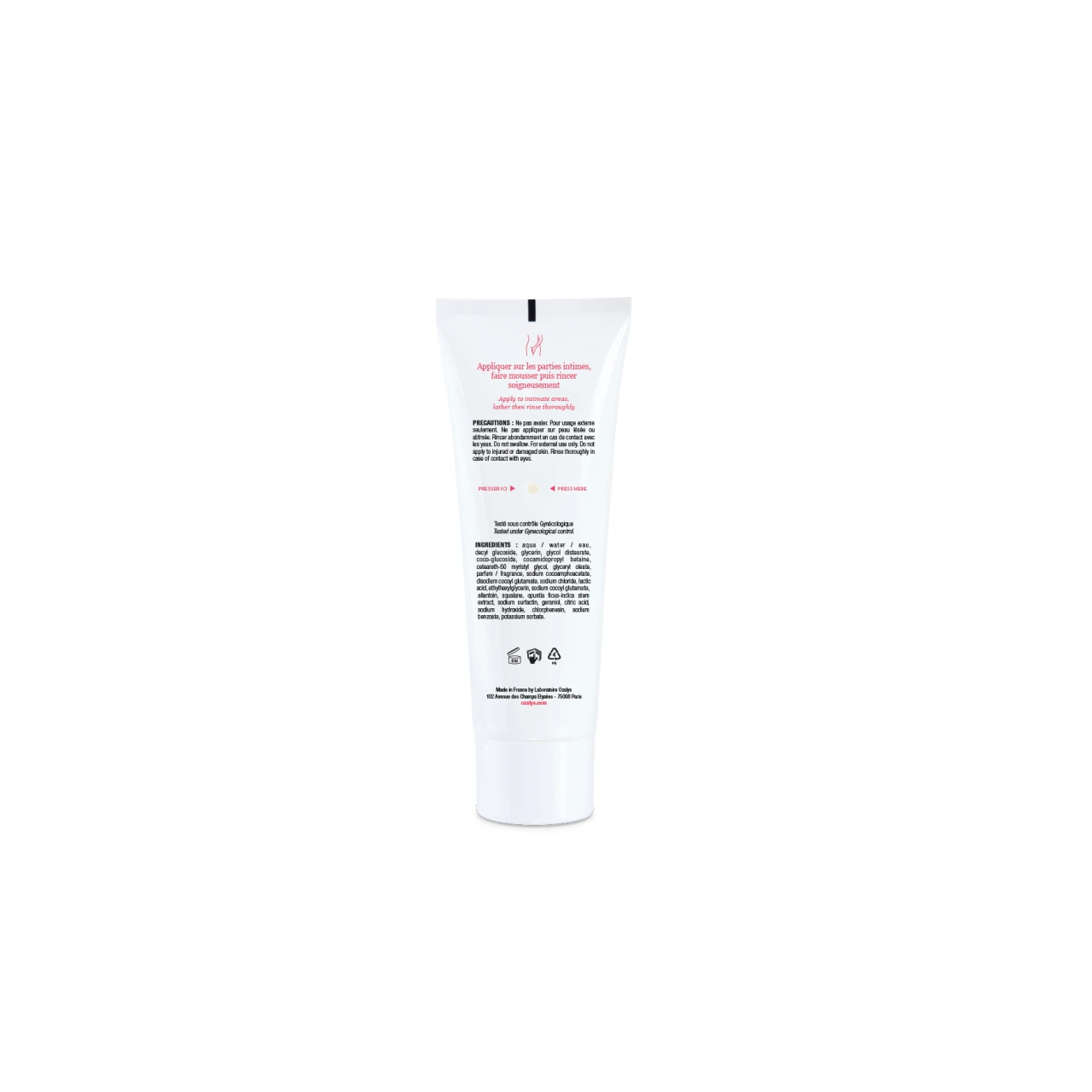 Ozalys Crème Nettoyante Hygiène Intime - Vue 2