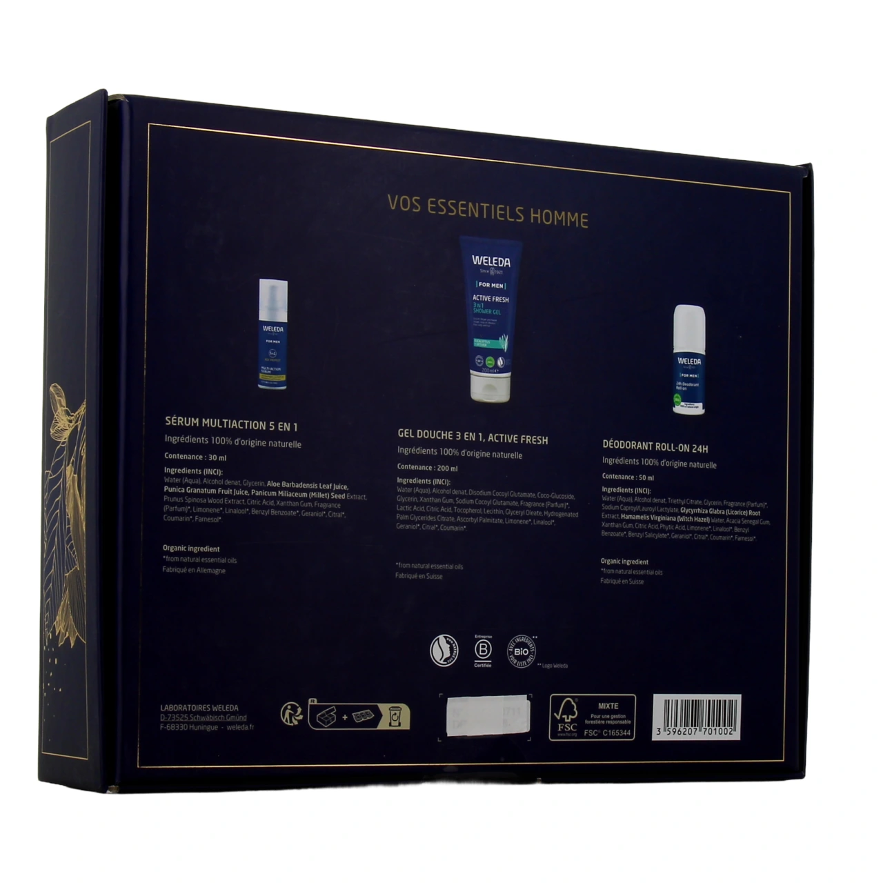 Weleda Déodorant Roll-on 24h Homme - Vue 10
