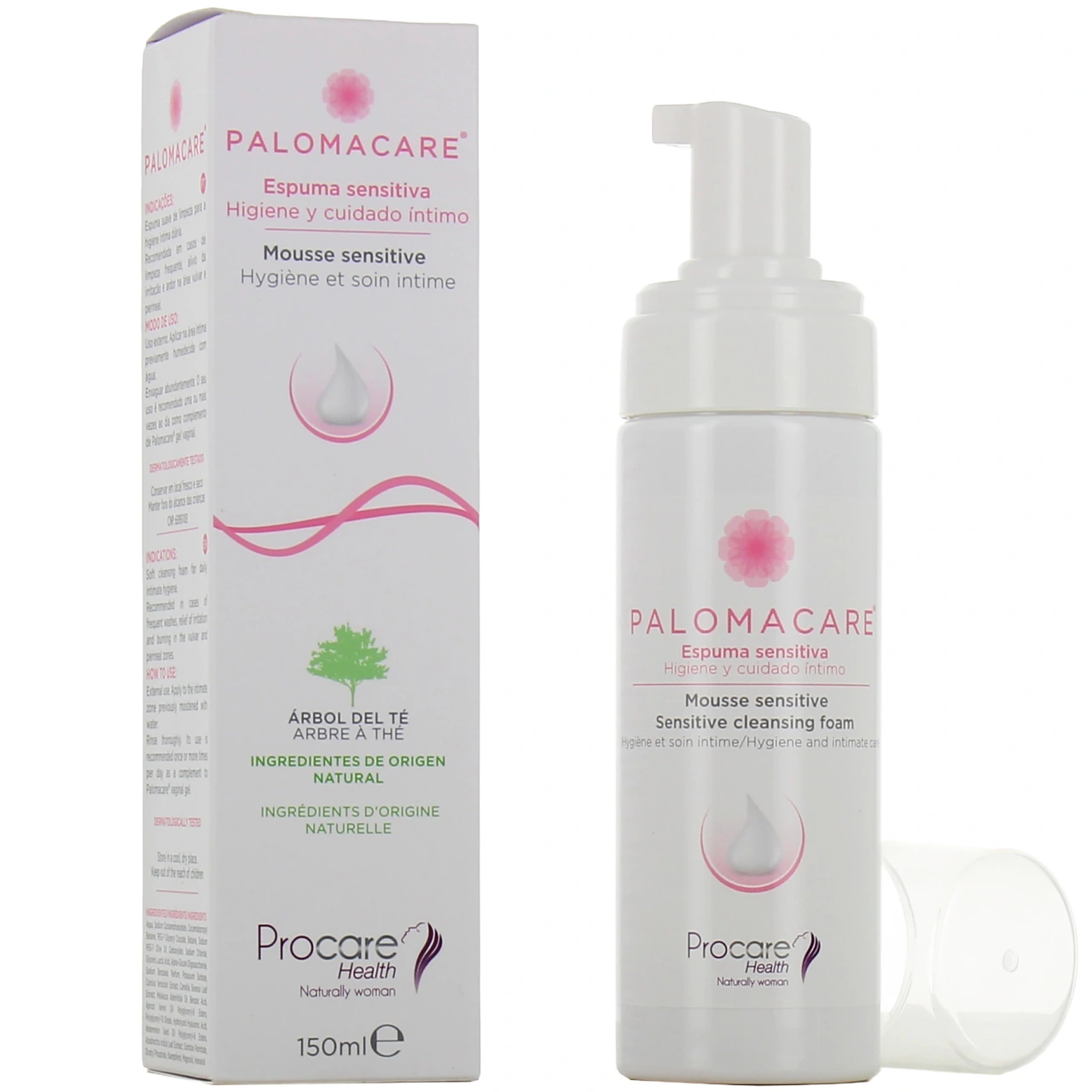 Palomacare Mousse Sensitive Hygiène et Soin Intime - Procare Health France