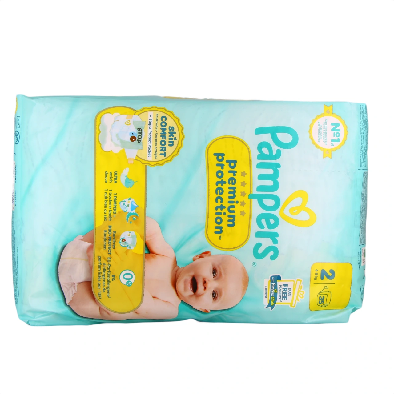 Pampers Couches Premium Protection - Vue 6