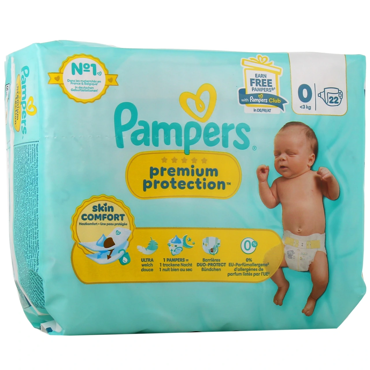 Pampers Couches Premium Protection - Pampers