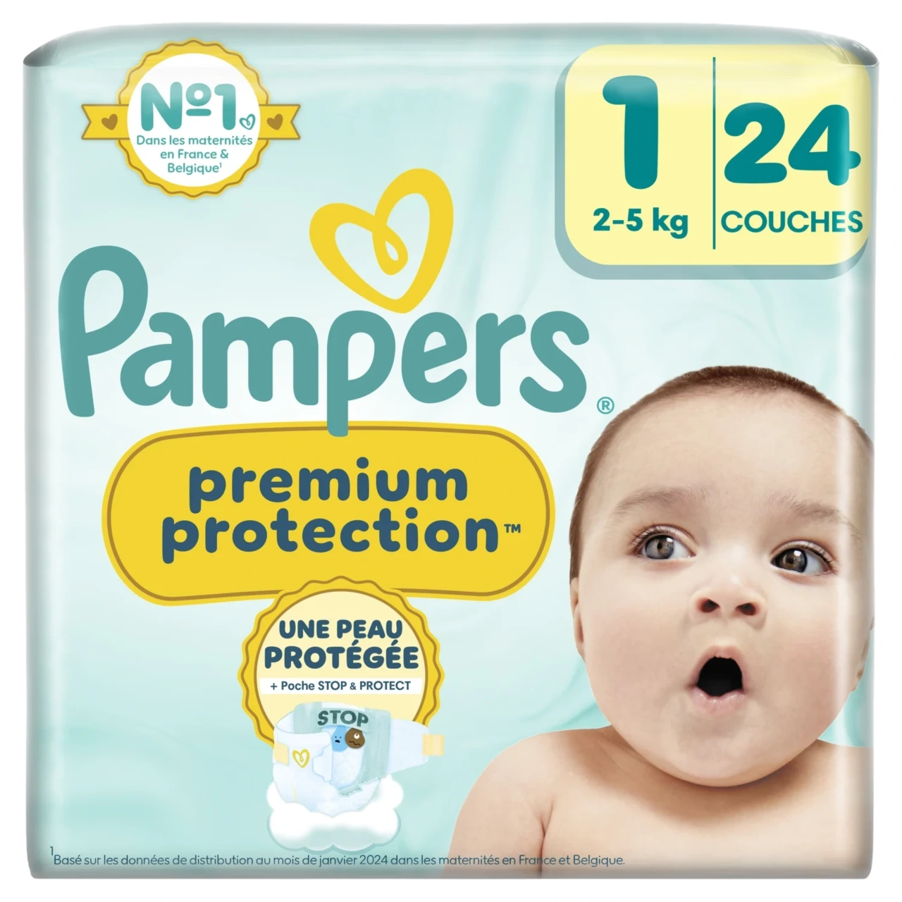 Pampers Couches Premium Protection - Vue 10