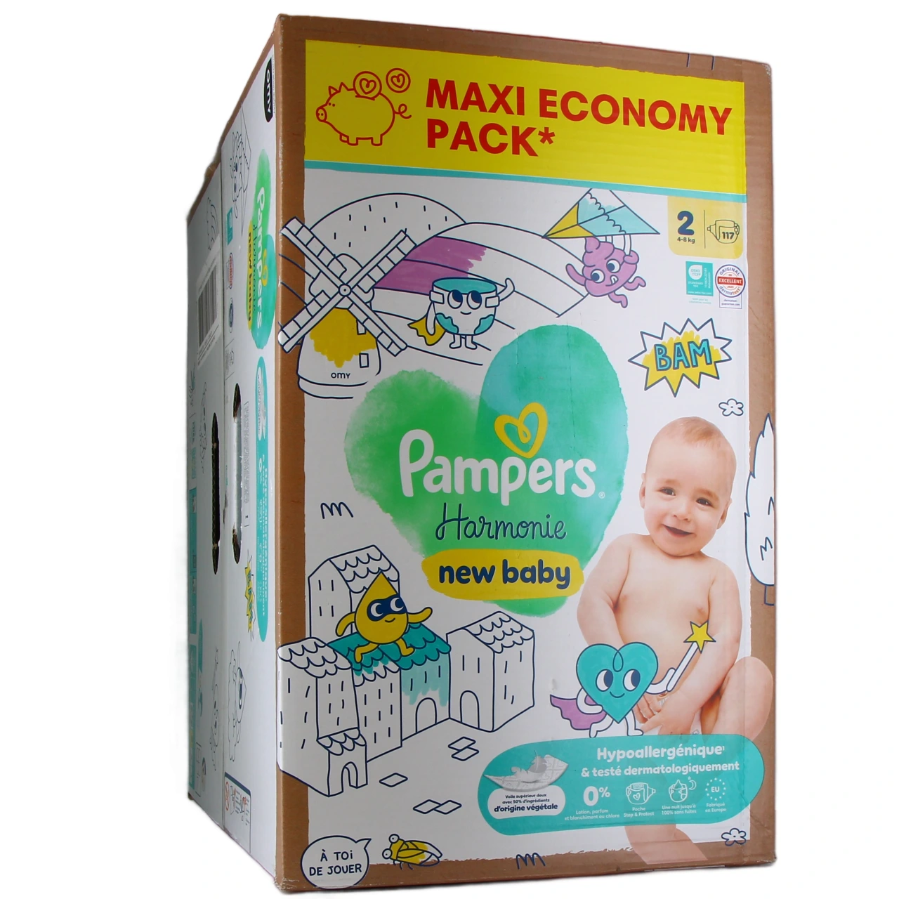 Pampers Harmonie Couches Bébé - Pampers