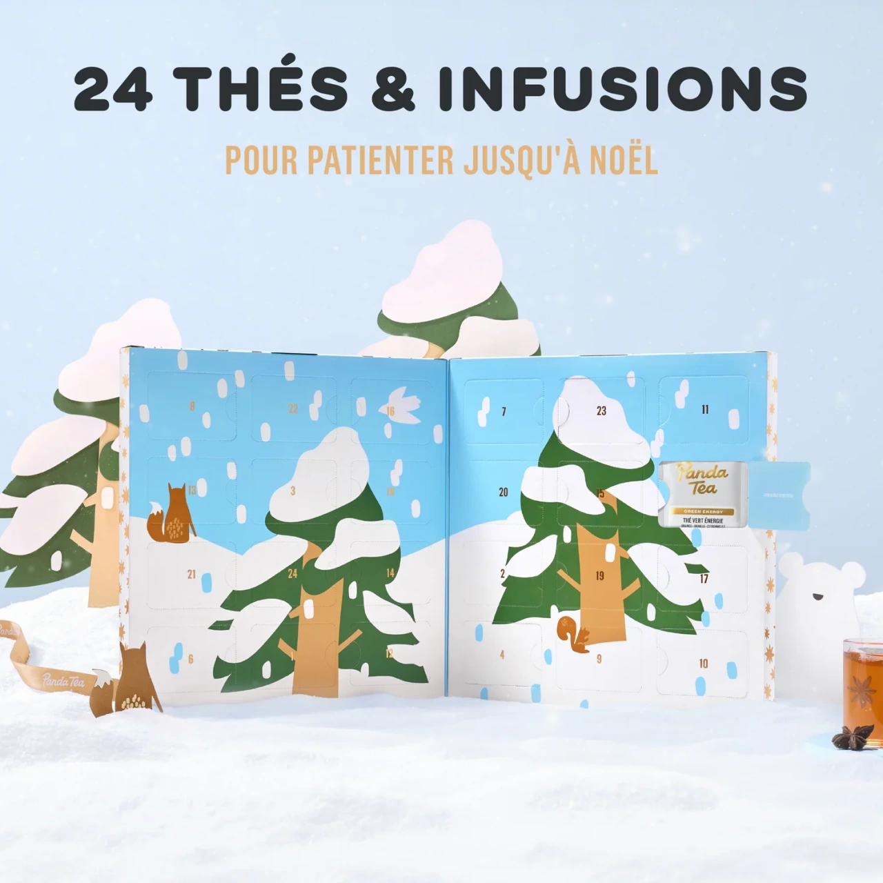 Panda Tea Calendrier de l'Avent - Vue 5