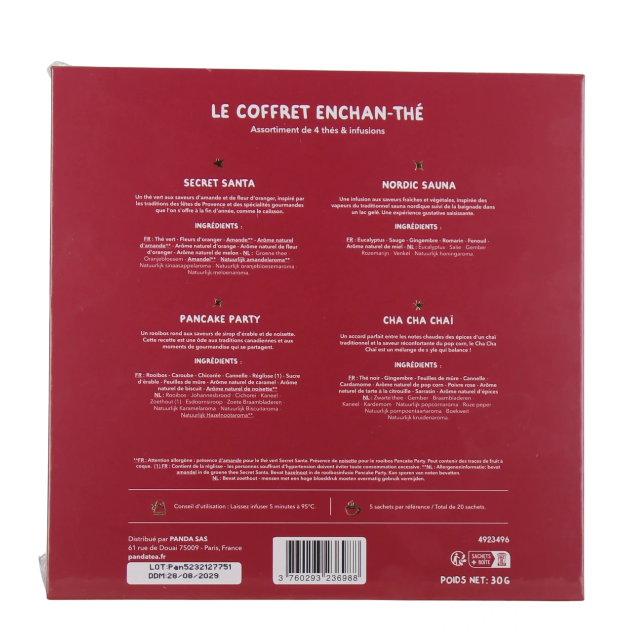 Panda Tea Coffret Enchan-Thé - Vue 2
