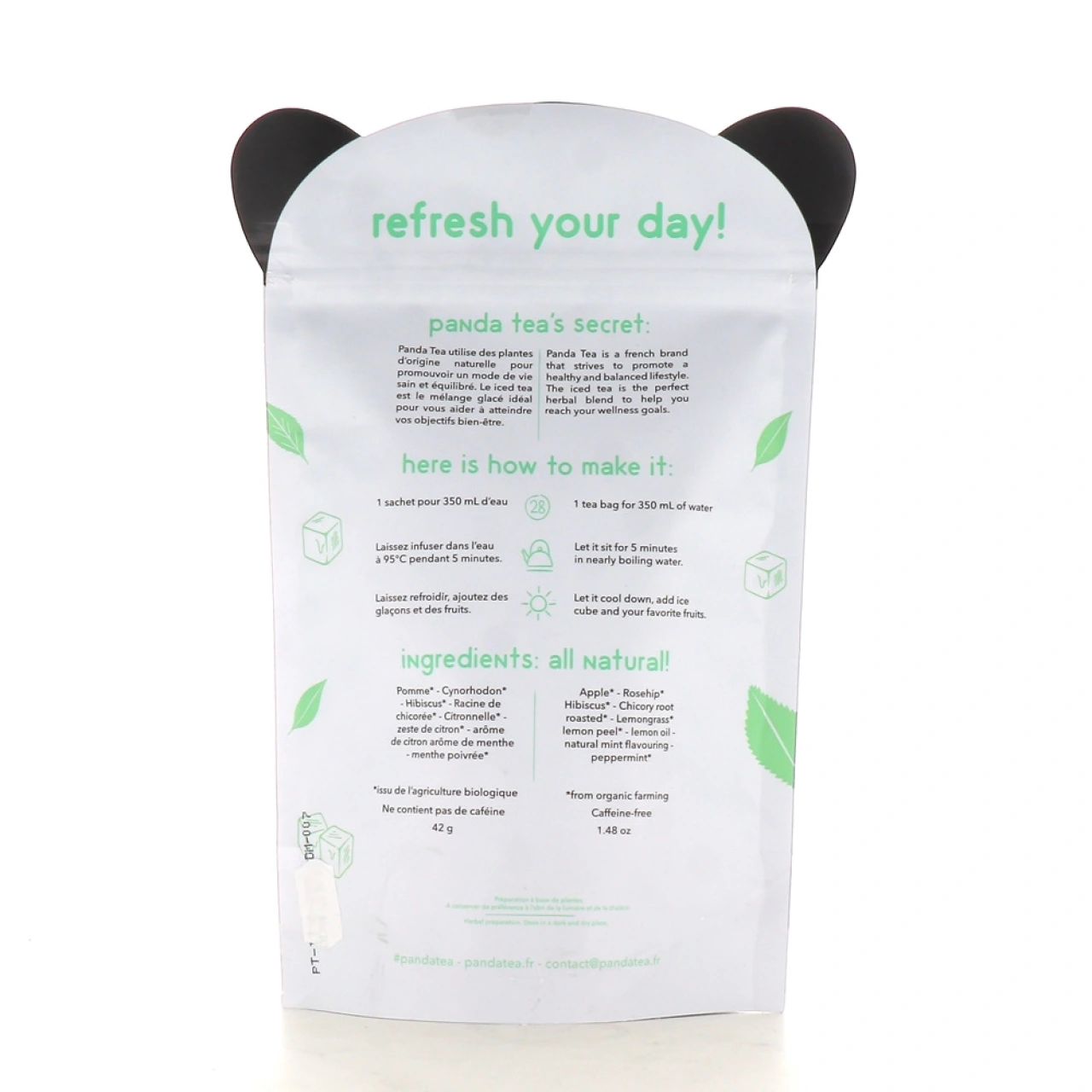 Panda Tea Iced Tea Infusion glacée - Vue 8