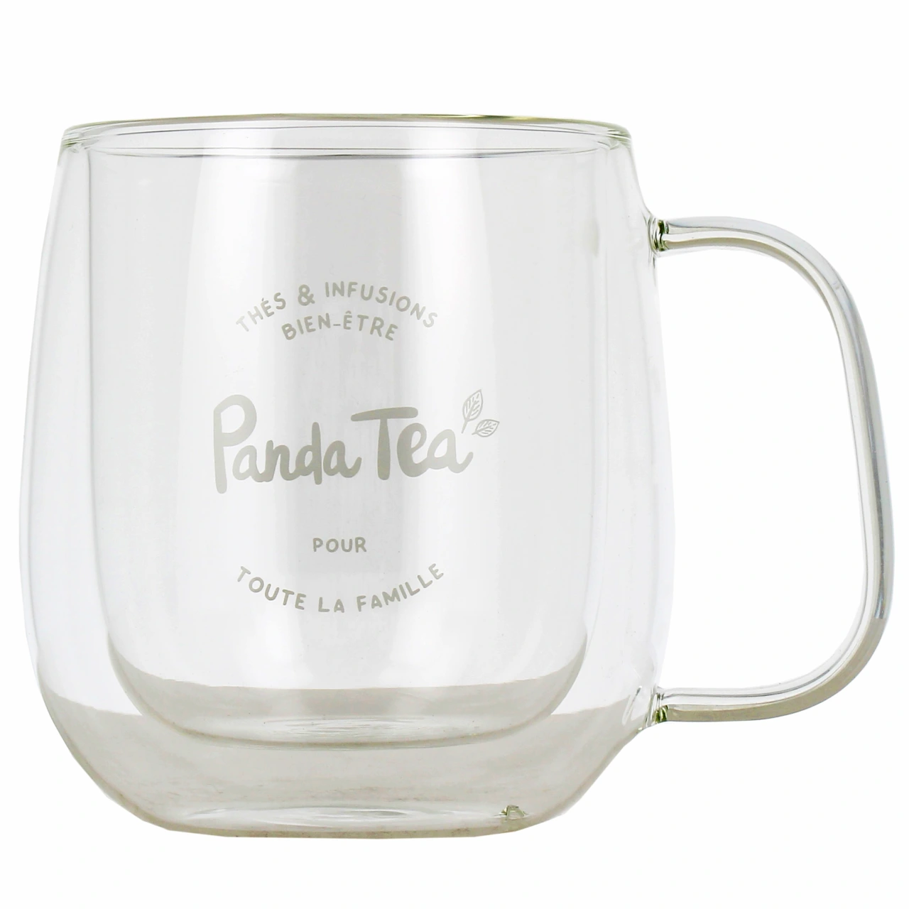 Panda Tea Mug en Verre Double Paroi - Panda Tea