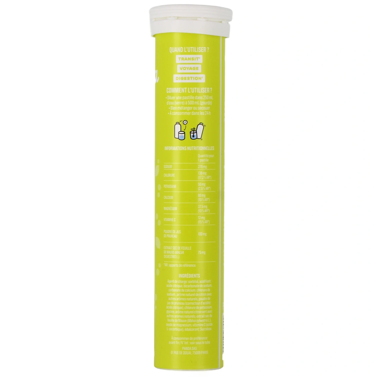 Panda Tea Pastilles Hydratation - Vue 20