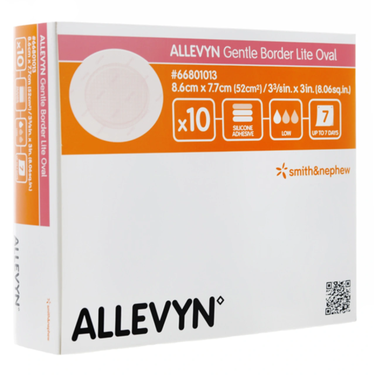 Allevyn Gentle Border Lite Oval Pansement Hydrocellulaire - Allevyn
