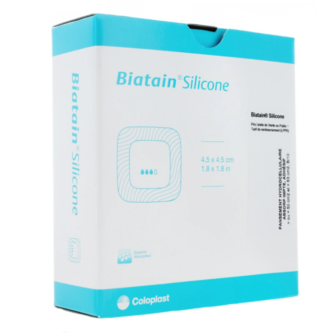 Biatain Silicone Pansement Hydrocellulaire - Coloplast
