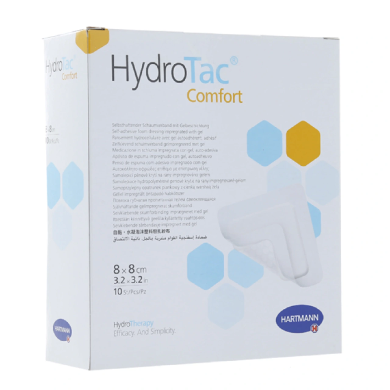 Hartmann HydroTac Comfort Pansement Hydrocellulaire - Hartmann