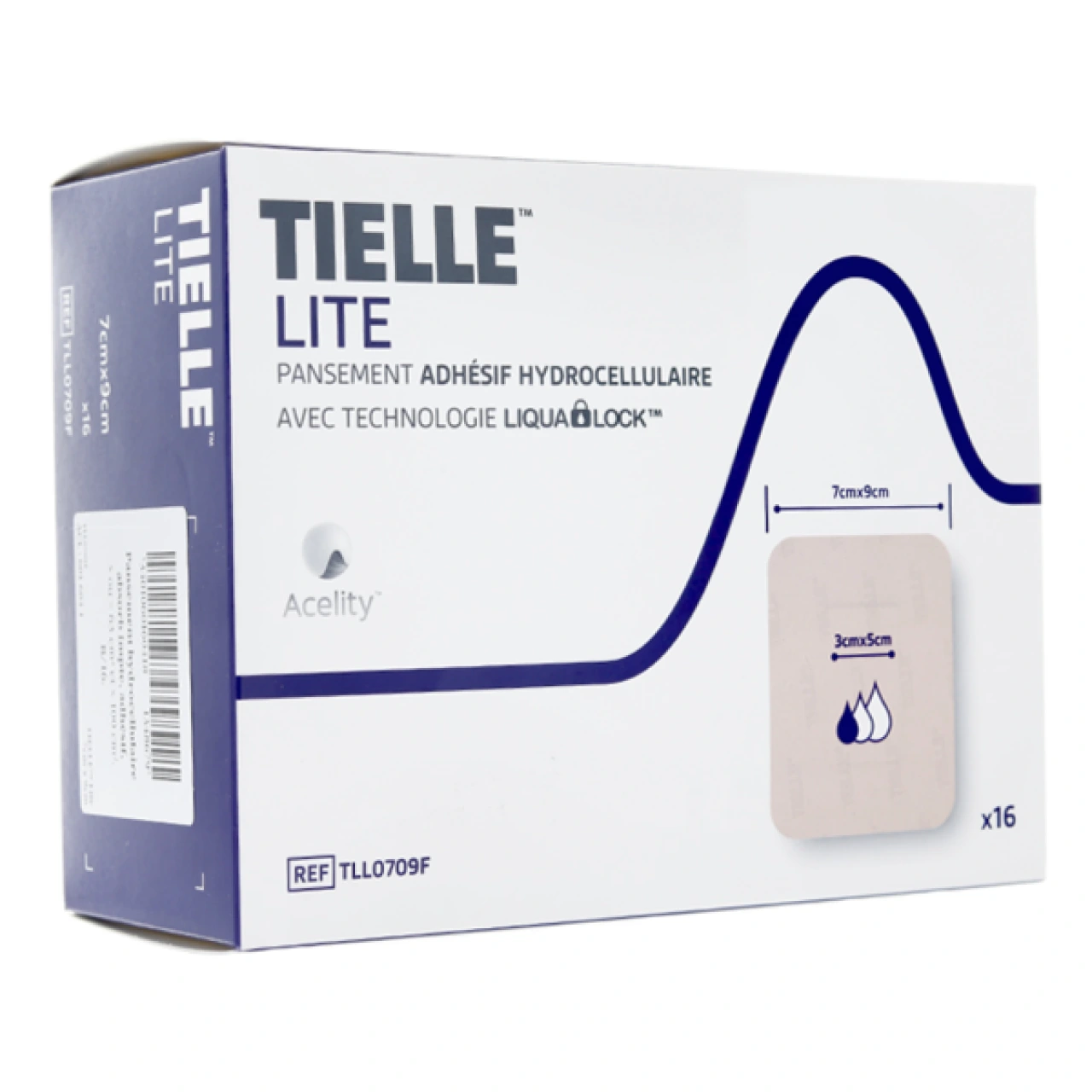 Tielle Lite Pansement Hydrocellulaire - Vue 3
