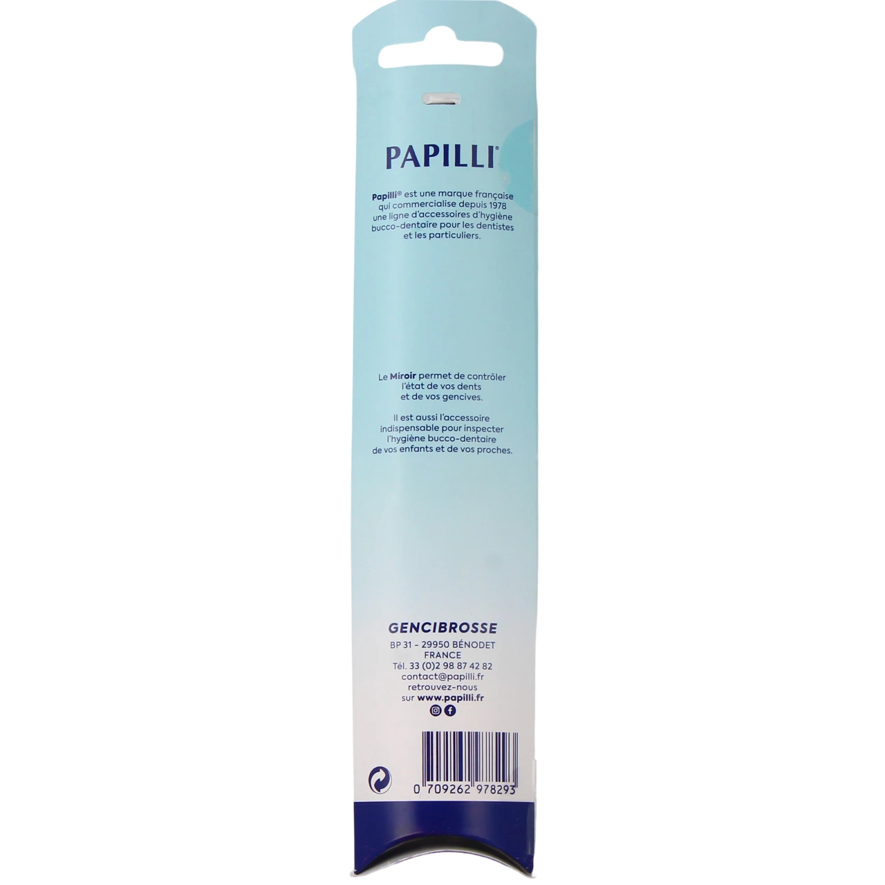 Papilli Miroir Dentaire - Vue 2