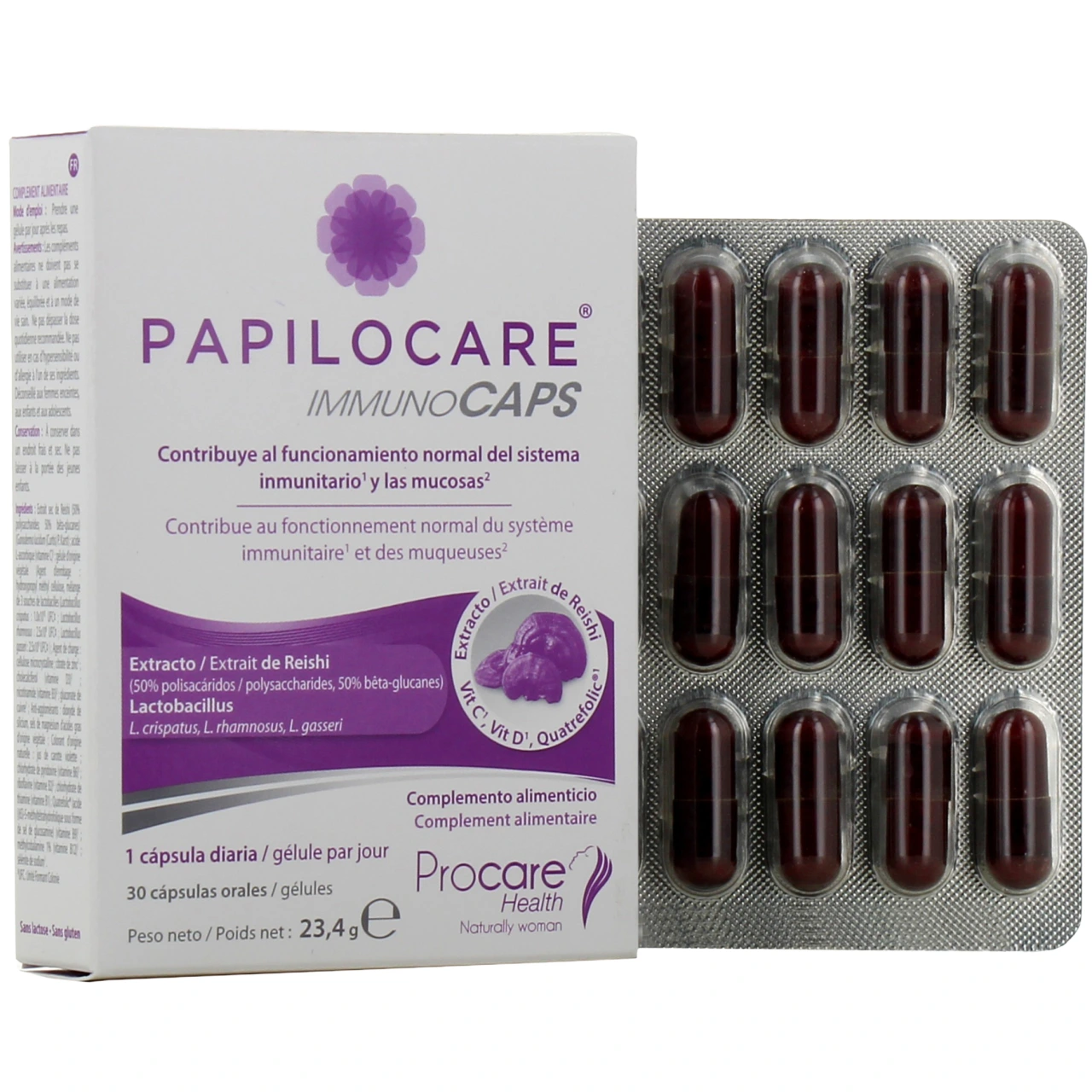 Papilocare ImmunoCaps - Procare Health France