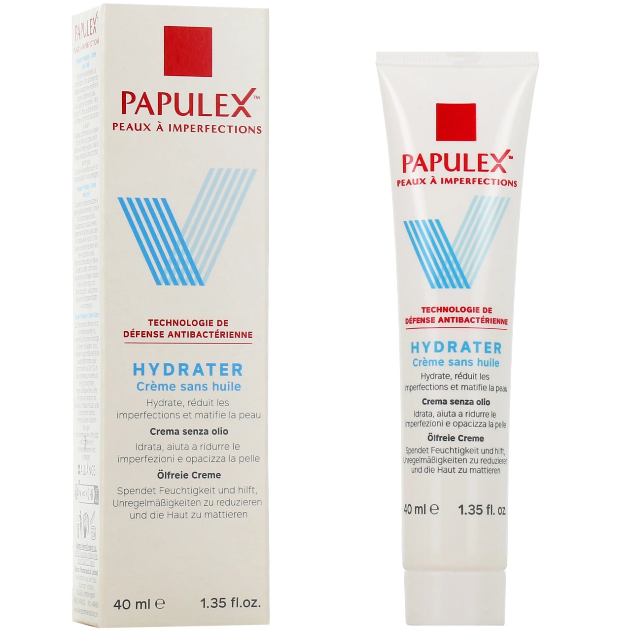 Papulex Crème Sans Huile - Alliance Pharma
