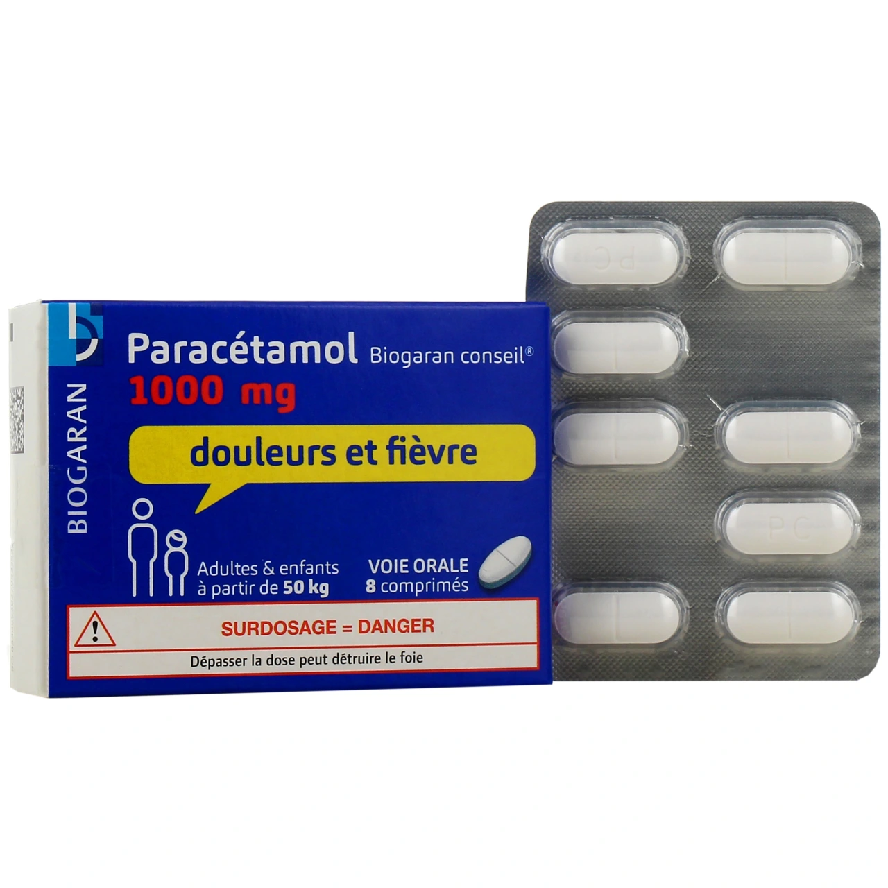 Paracétamol 1g - Vue 4