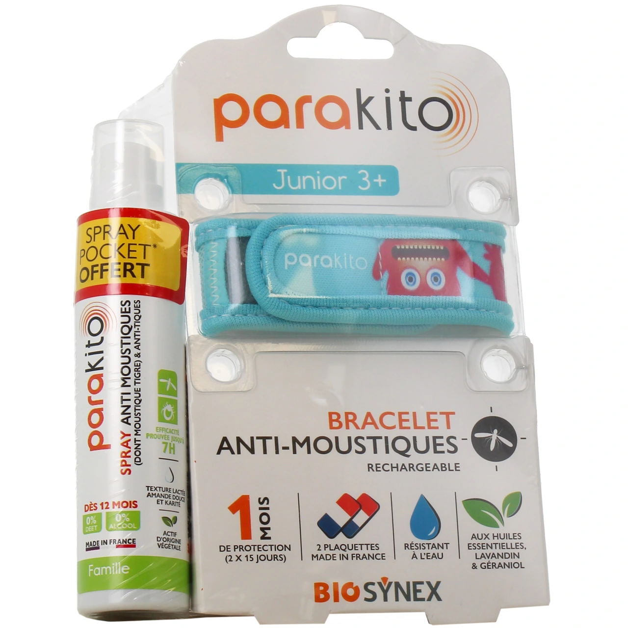 Parakito Bracelet Anti Moustique Rechargeable Enfant - Vue 13