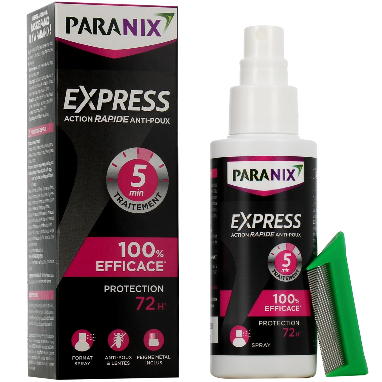Paranix Express Action Rapide Anti-Poux 5 Minutes - Vue 4