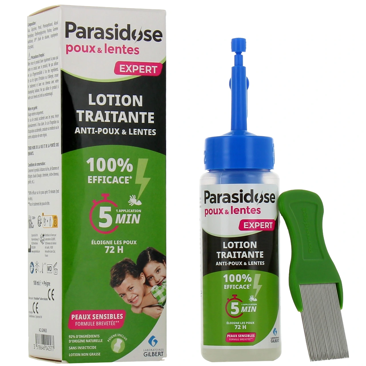Parasidose Lotion Traitante Anti-Poux & Lentes - Parasidose