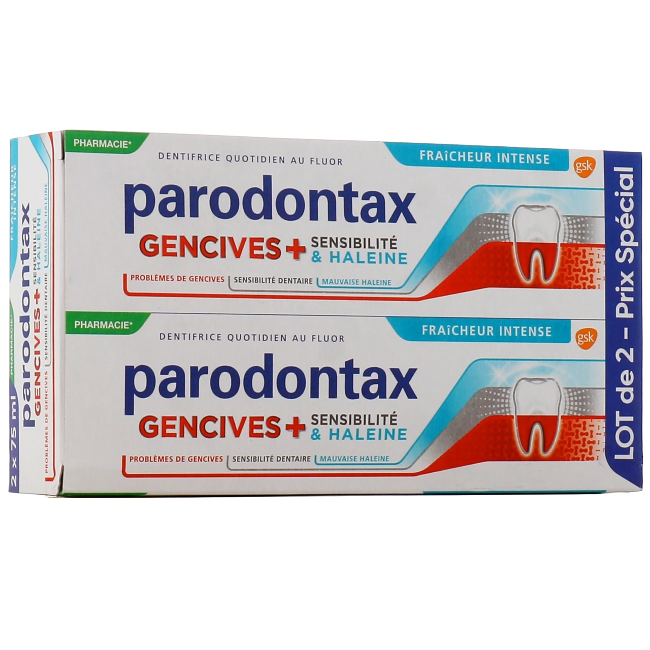 Parodontax Dentifrice Gencives + Sensibilité et Haleine - Parodontax