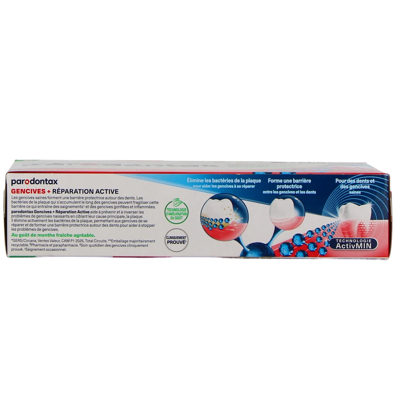 Parodontax Dentifrice Réparation Active Gencives - Vue 6