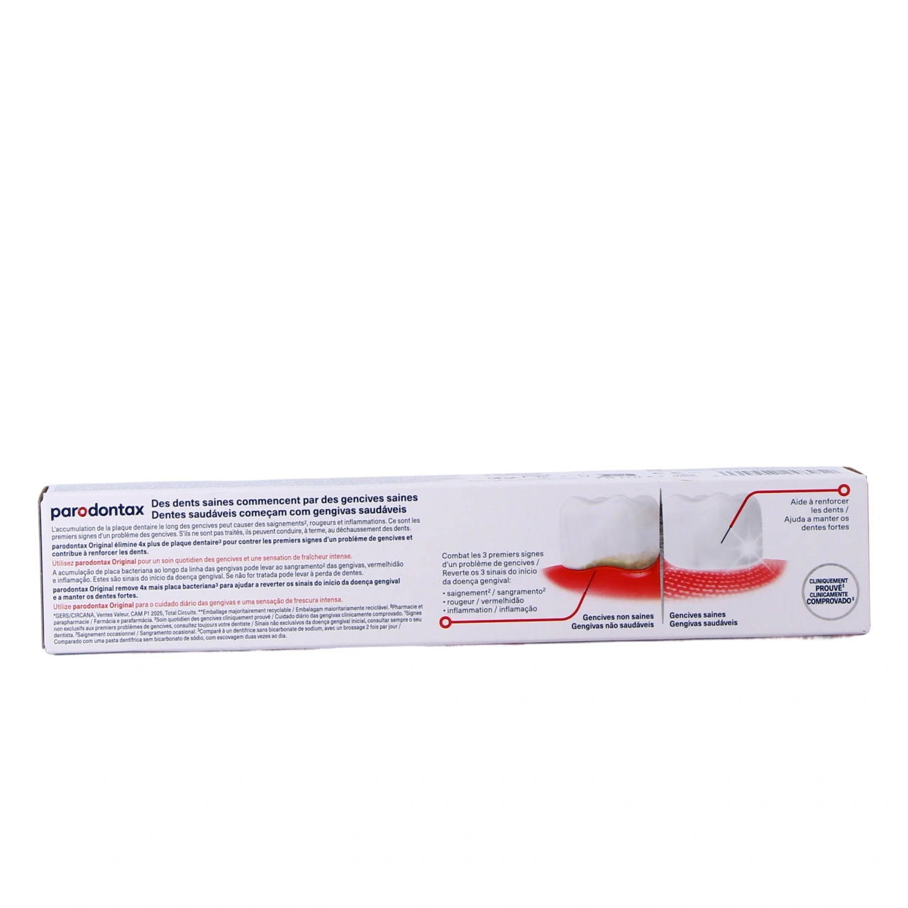 Parodontax Original Dentifrice Pâte Gingivale - Vue 3