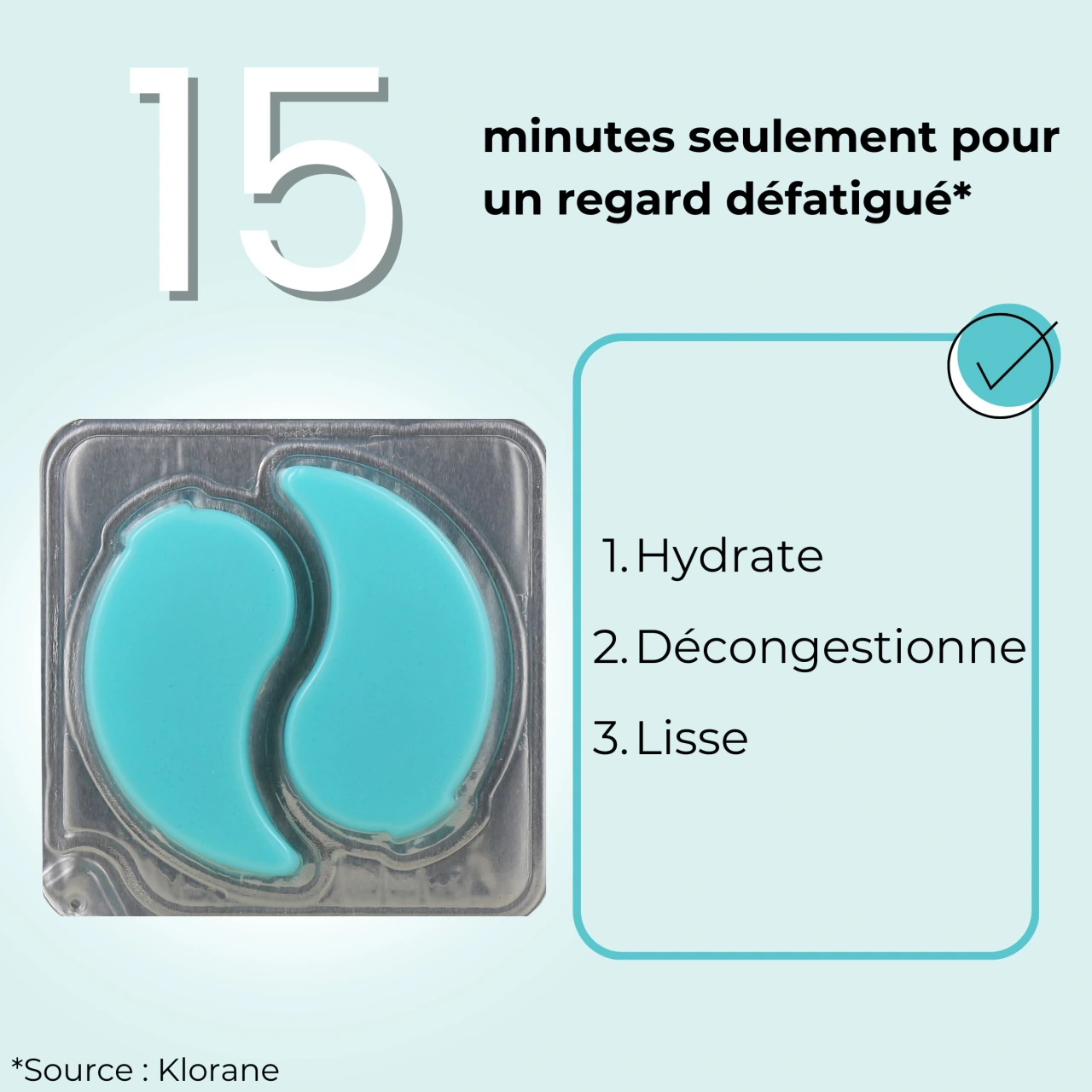 Patchs Yeux Klorane - Vue 2