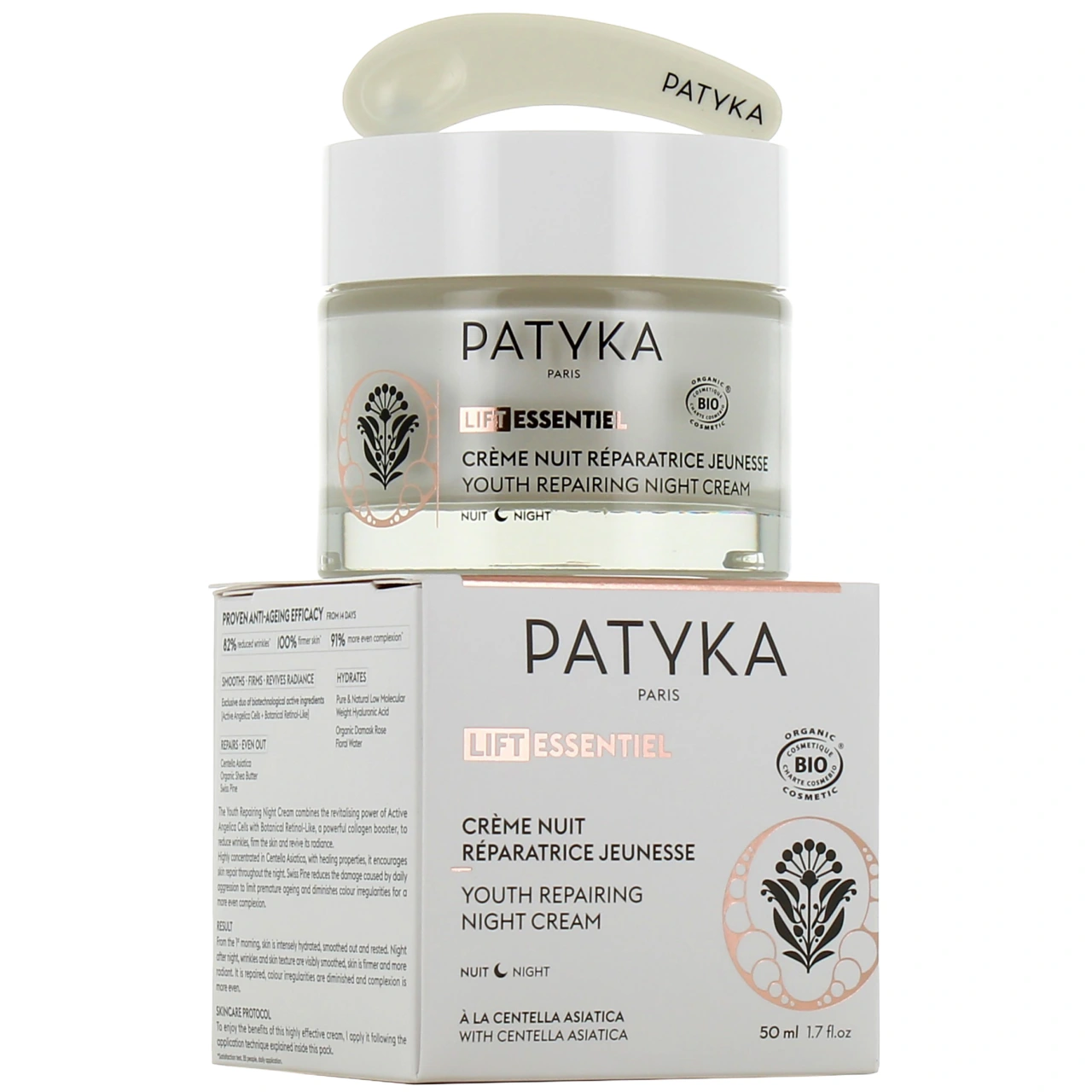 Patyka Lift Essentiel Crème Nuit Réparatrice Jeunesse - Patyka