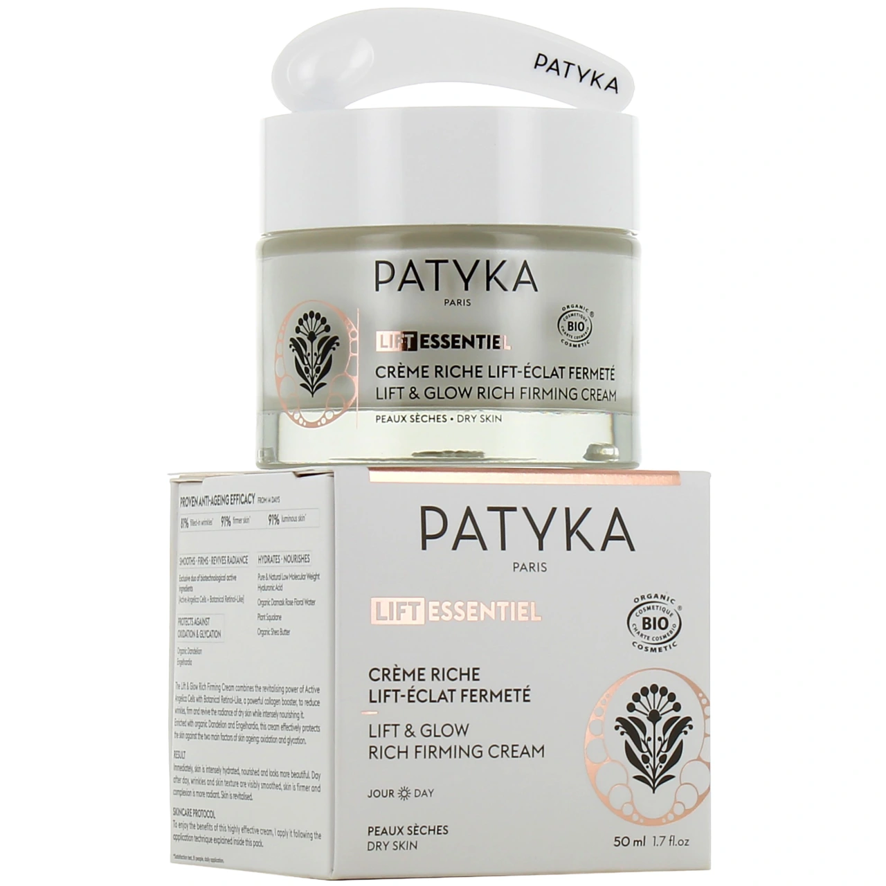 Patyka Lift Essentiel Crème Riche Lift-Eclat Fermeté - Patyka
