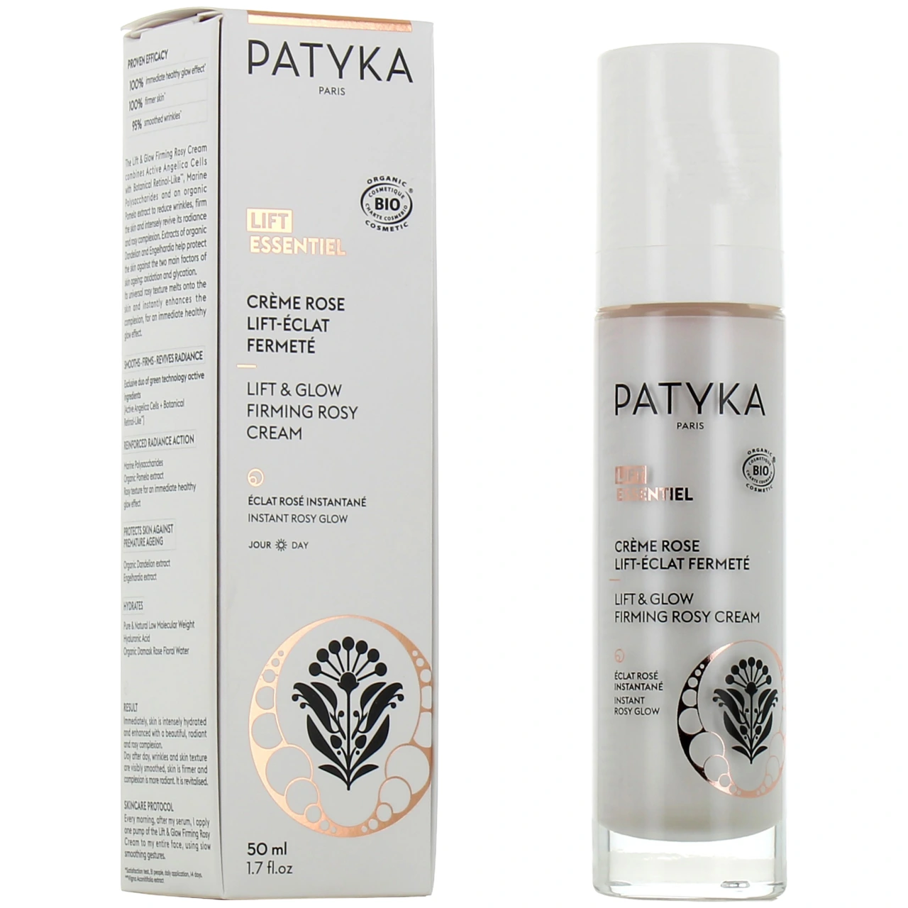 Patyka Lift Essentiel Crème Rose Lift-Eclat Fermeté - Patyka