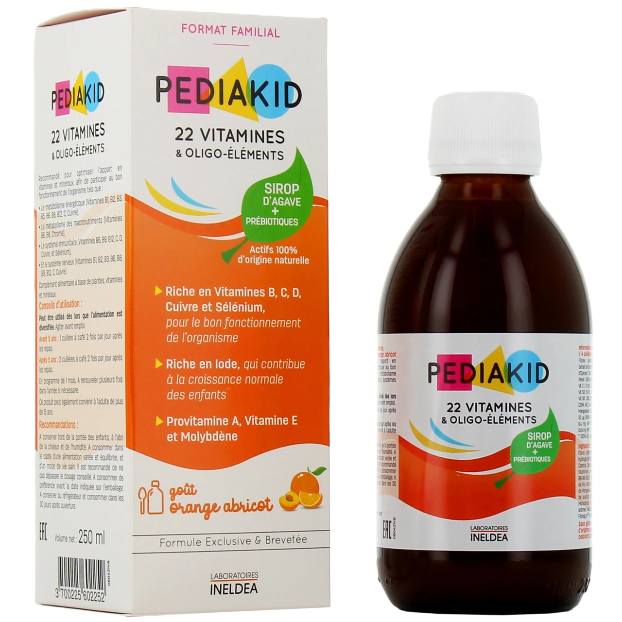 Pediakid 22 Vitamines et oligo-éléments - Pediakid