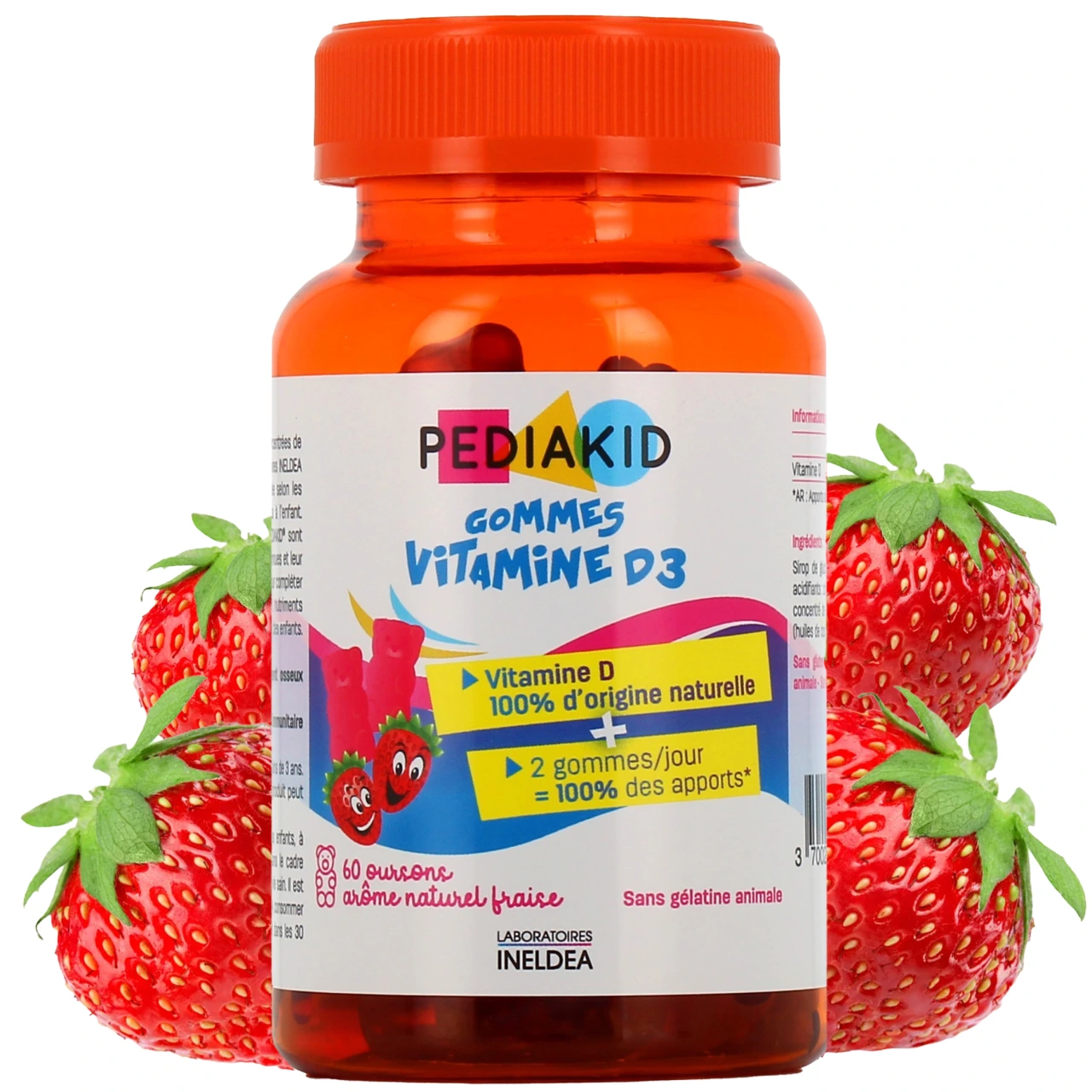 Pediakid Gommes Vitamine D3 - Pediakid