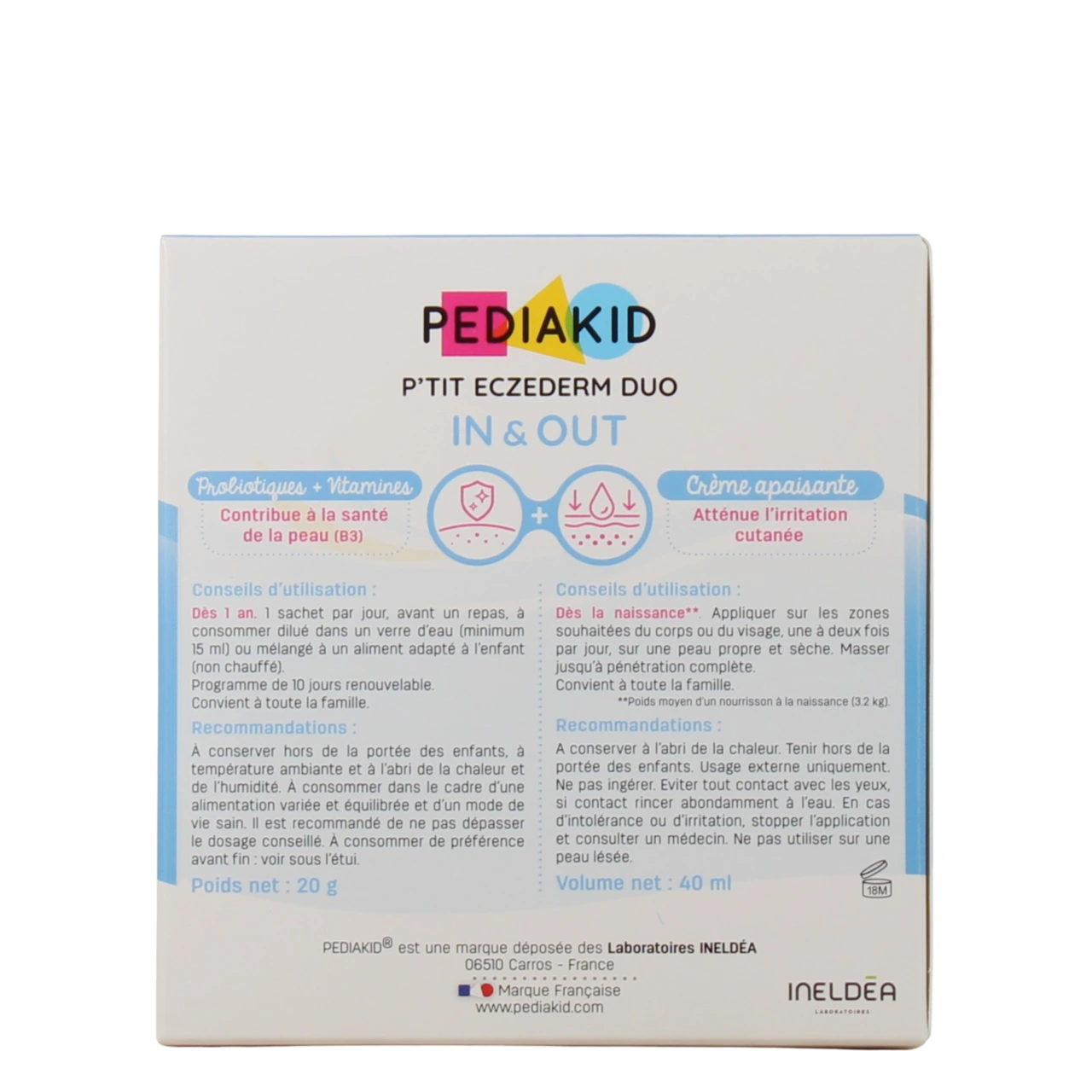 Pediakid P'tit Eczederm Duo - Vue 3