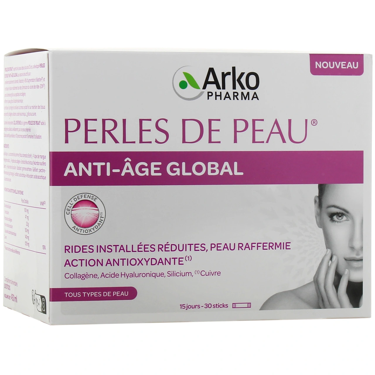 Perles de Peau Anti-âge Global - Perles de Peau