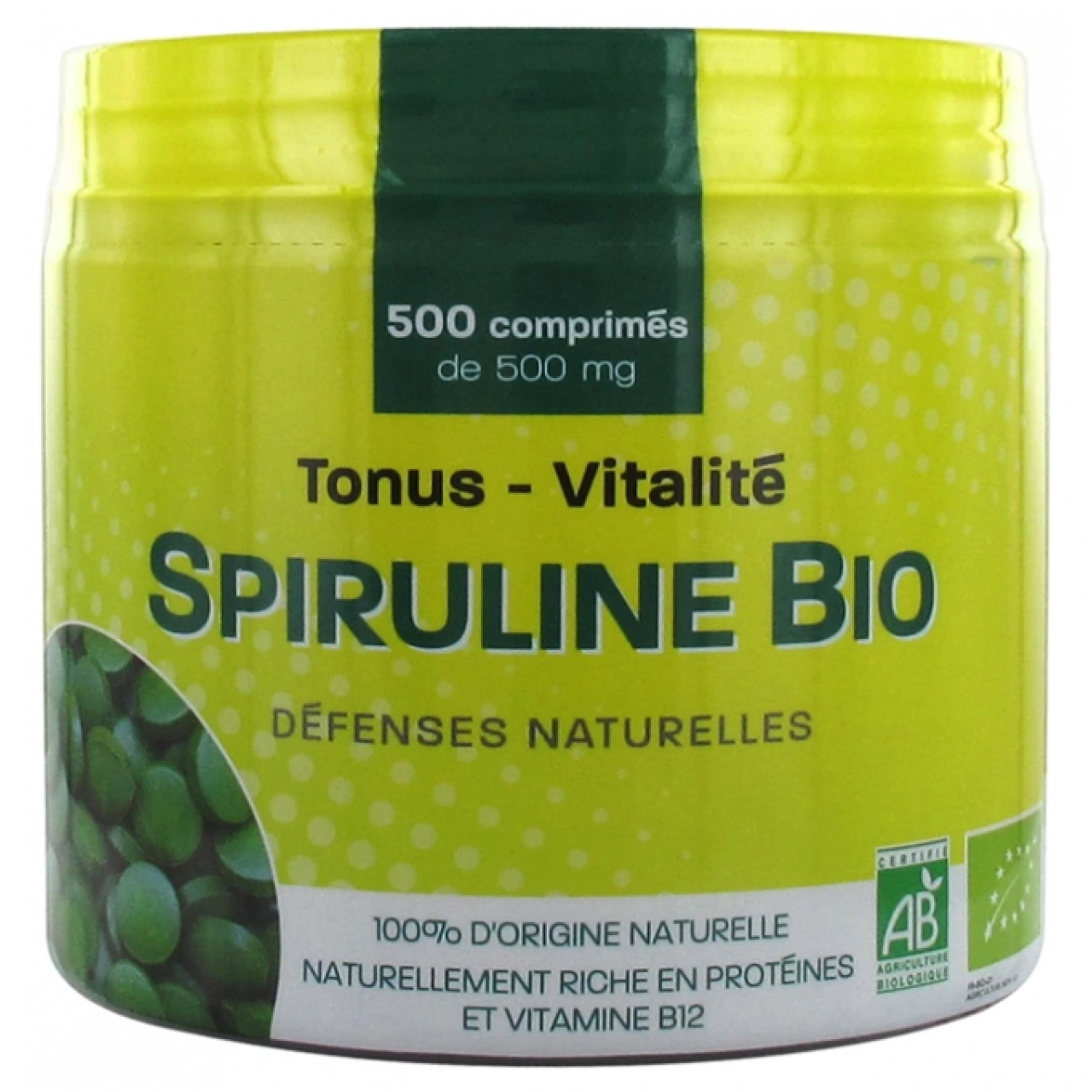 PharmUp Spiruline 500mg - Vue 2