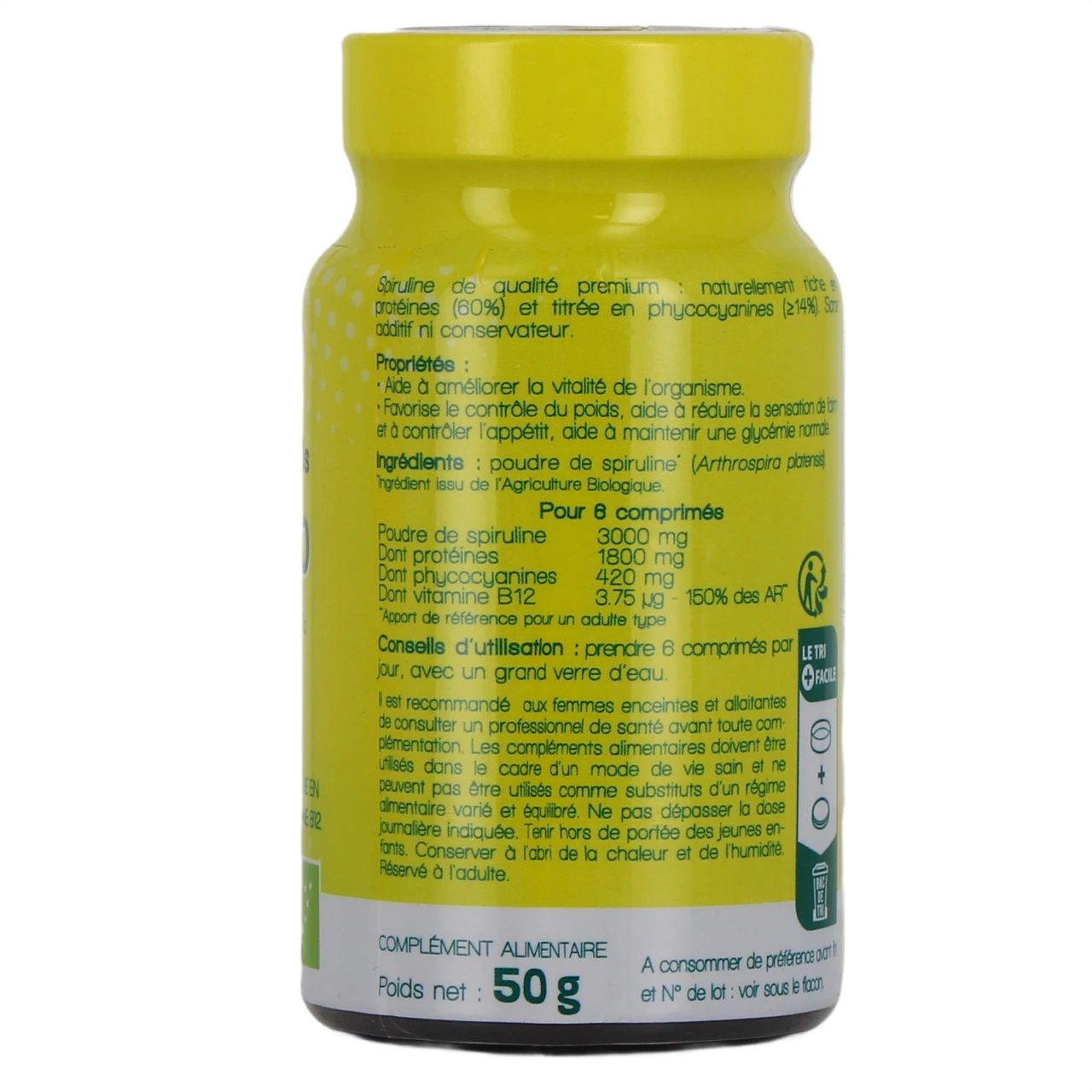 PharmUp Spiruline 500mg - Vue 3