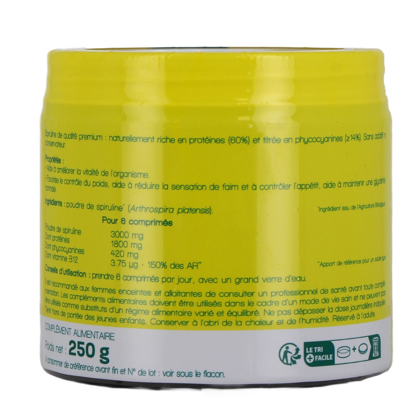 PharmUp Spiruline 500mg - Vue 9