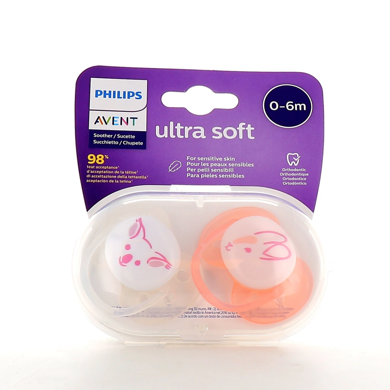 Avent Sucettes Ultra Soft - Vue 7
