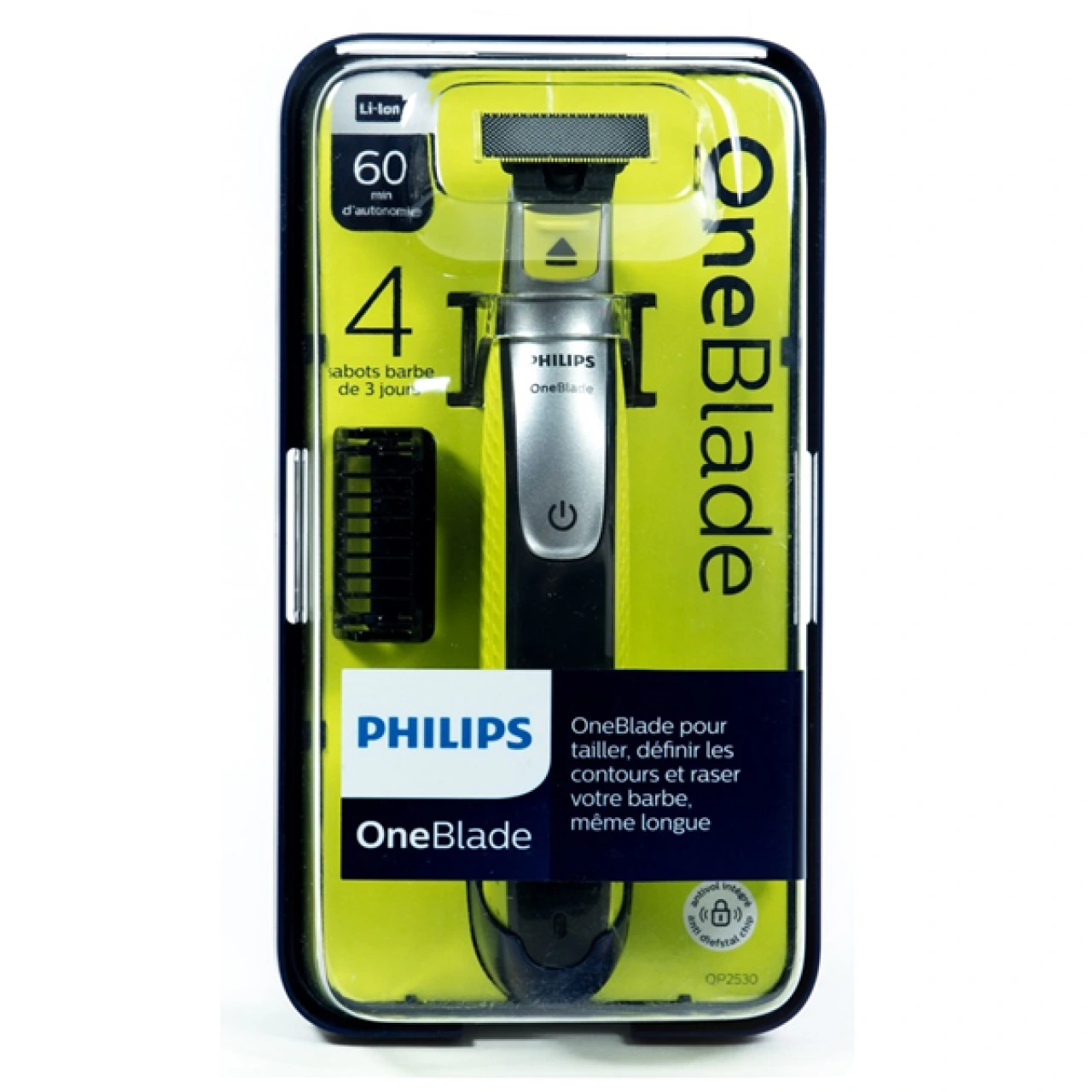 Philips OneBlade Tondeuse à Barbe + Sabots - Philips